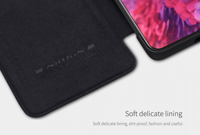 Bao Da Samsung Galaxy S21 Ultra Hiệu Nillkin Qin Chính Hãng được làm bằng da và nhựa cao cấp polycarbonate khá mỏng nhưng có độ bền cao, cực kỳ sang trọng khi gắn cho chiếc điện thoại của bạn.